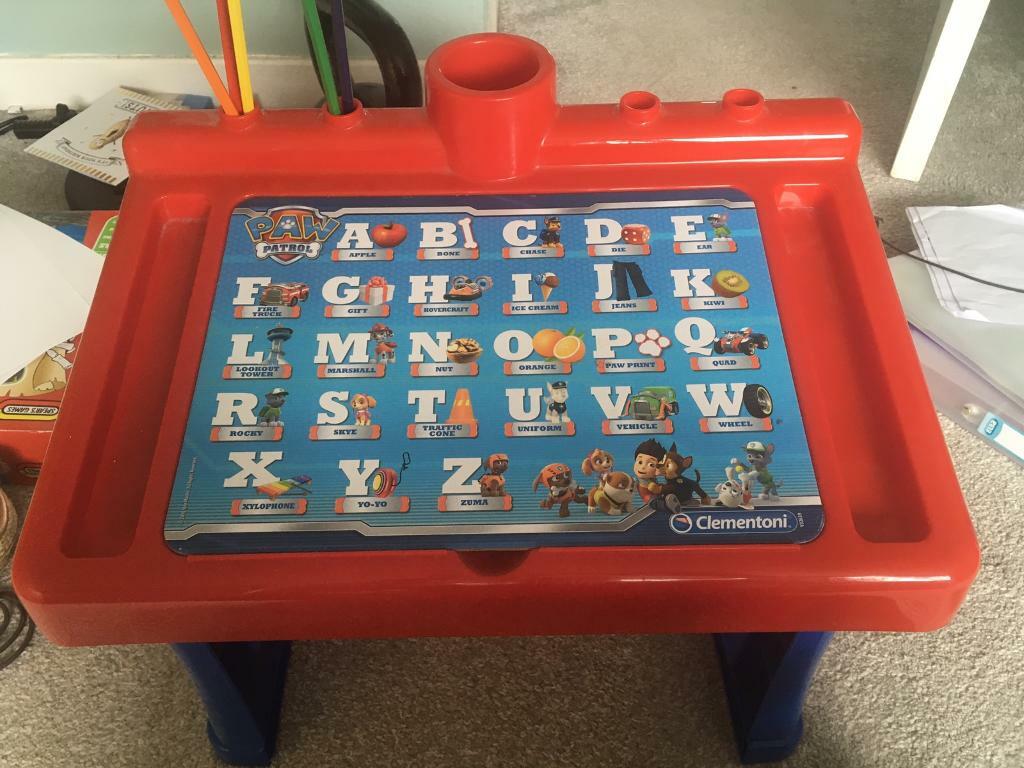 paw patrol kids desk
